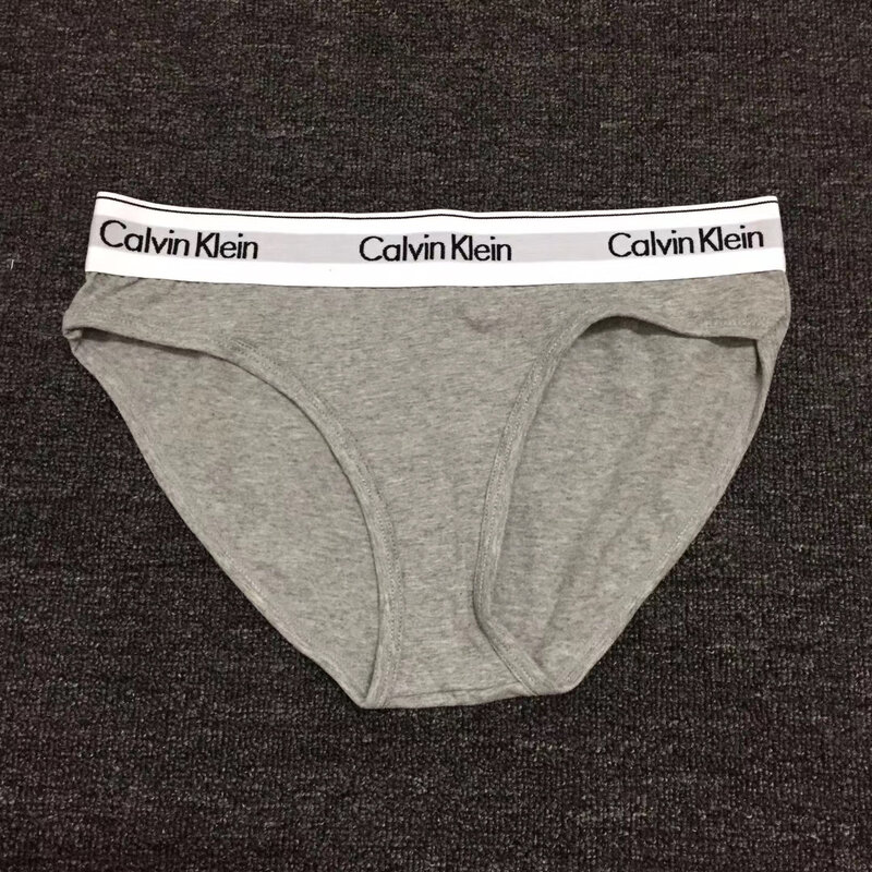 4 pezzi CK Calvin Klein mutandine di cotone slip a cintura larga intimo Sexy da donna slip senza cuciture intimo intimo slip intimo