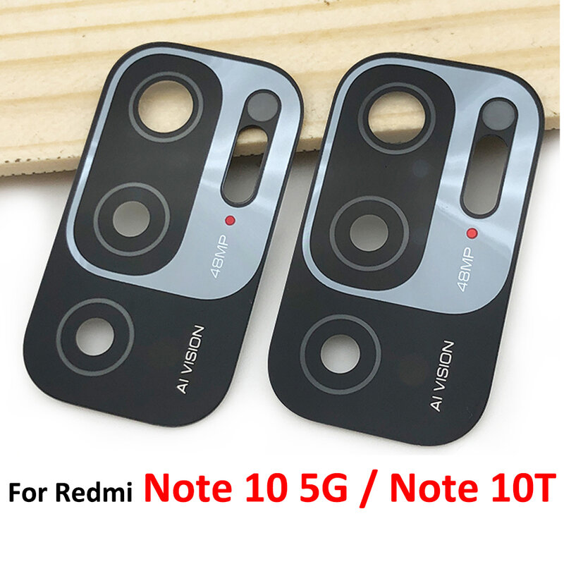 NEW For Xiaomi Redmi Note 9 Pro Max 9S 8 7 11 10 12 Pro Plus 5G 10T 10S Rear Camera Lens Glass Back Camera Lens With Glue