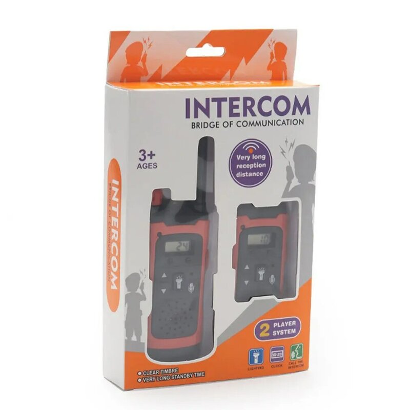 Giocattoli walkie-talkie Wireless 2 pezzi per bambini giocattoli elettronici regalo portatile per bambini a lunga distanza