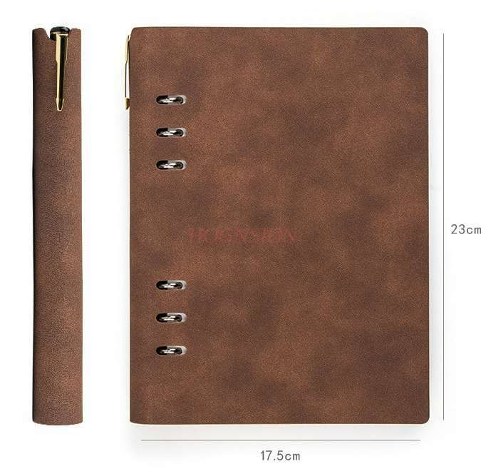 Cuaderno hueco de hojas sueltas A5, Bloc de notas interno reemplazable de negocios Simple creativo