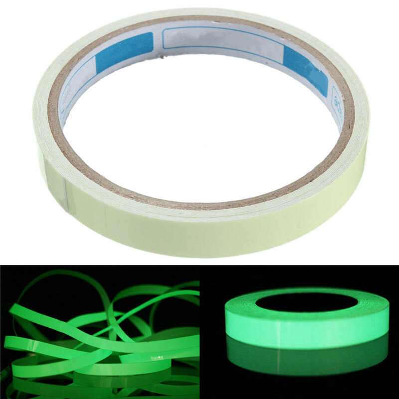 Lichtgevende Tape Zelfklevend Waarschuwing Tape Nachtzicht Glow In Dark Veiligheid Veiligheid Thuis Decoratie Tapes Drop Shipping