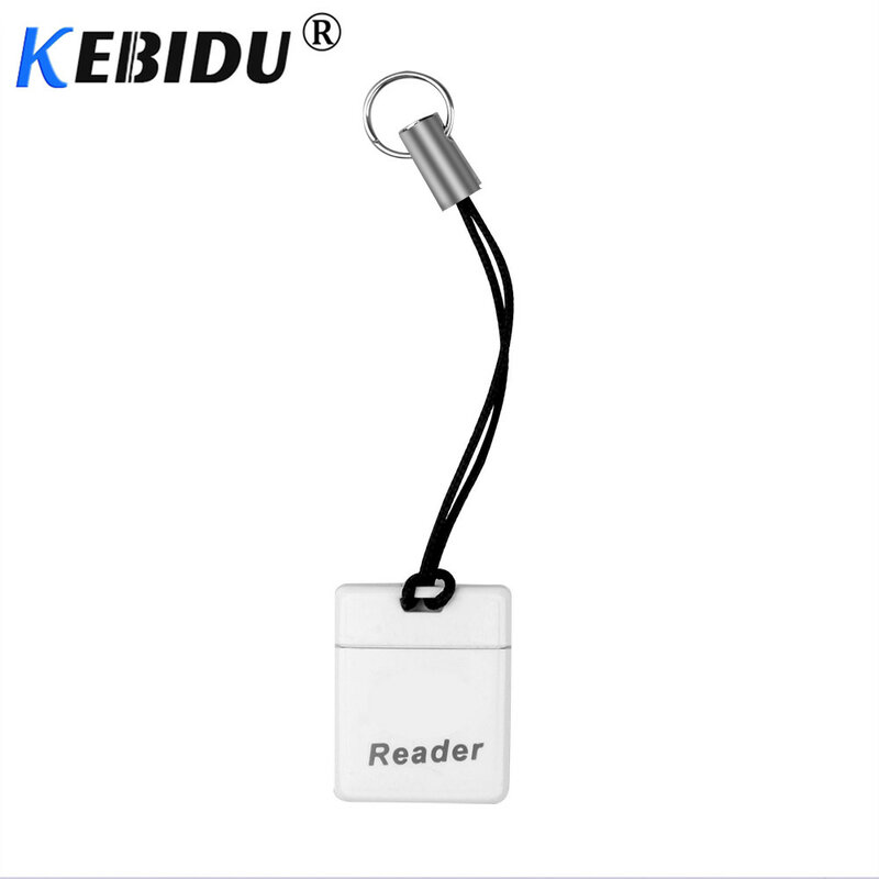 Kebidumei czytnik Mini kart Super prędkość USB 2.0 Mini SD/SDXC czytnik kart TF Adapter wysokiej jakości czytnik kart do komputera