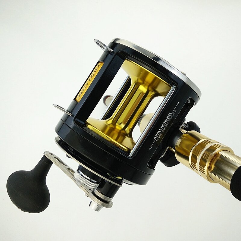 TR12000 Max Power 25kg Saltwater Heavy Trolling Reel Deep Sea Boat Fishing metal coil right hand Big Strong Casting fish wheel