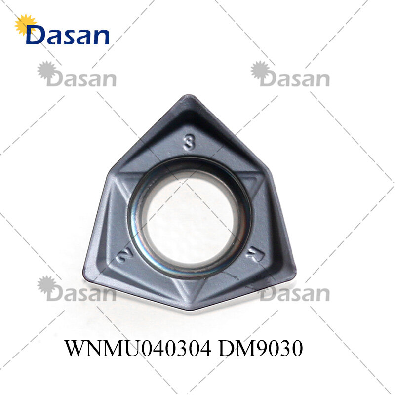 10pcs WNMU080608 Face Milling Inserts Original WNMU040304 WNMU080608EN GM Carbide Cutter Plate Lathe Turning Tool  for MFWN