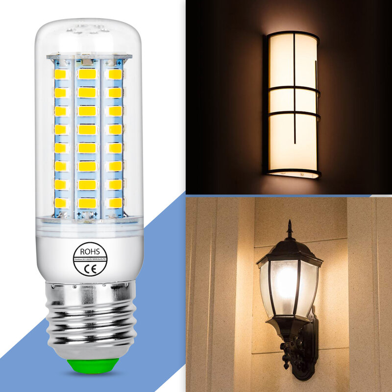220v e14 led milho luz e27 led vela lâmpada 3w 5 7 9 12 15 g9 lâmpada b22 casa iluminação bulbo gu10 decoração lâmpadas 240v