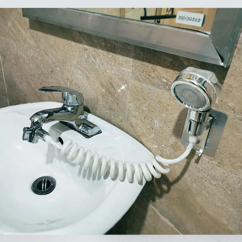Adaptador de grifo con interruptor en T de 3 vías para ducha, válvula desviadora y separador de agua, para mejorar el hogar