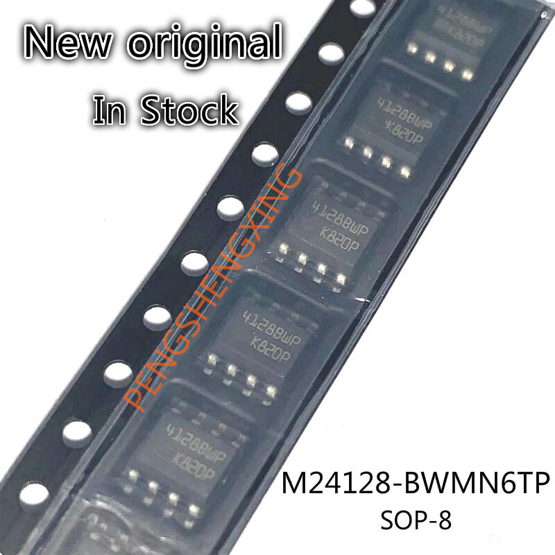 10 pièces/lot M24128-BWMN6TP M24128 4128BWP SOP8 nouveau spot d'origine vente chaude