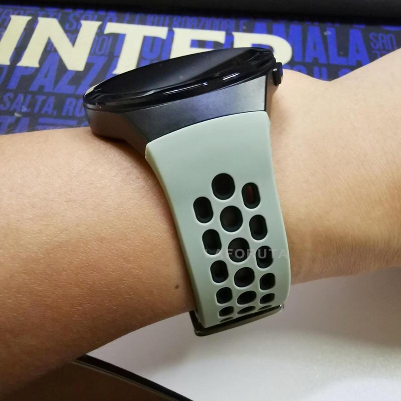 Huawei watch gt2用シリコンストラップ,gt2e honor magicスマートウォッチ用22mm交換ストラップ