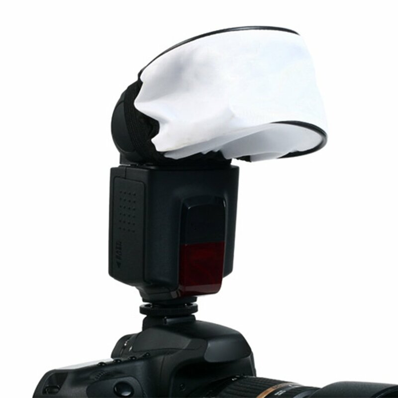 Difusor de Flash de cámara suave, Softbox de tela portátil para Speedlight, cubierta de tela reflectante, accesorios de Flash, envío rápido, nuevo, 2024