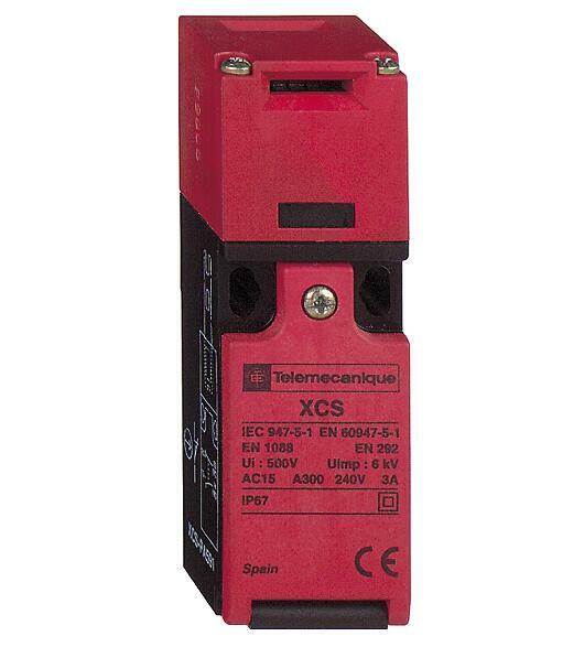 XCSPA791 przełącznik bezpieczeństwa, Telemecanique przełącznik bezpieczeństwa es XCS, plastikowa XCSPA, 1 NC + 1 NC, powolna przerwa, 1 wejście