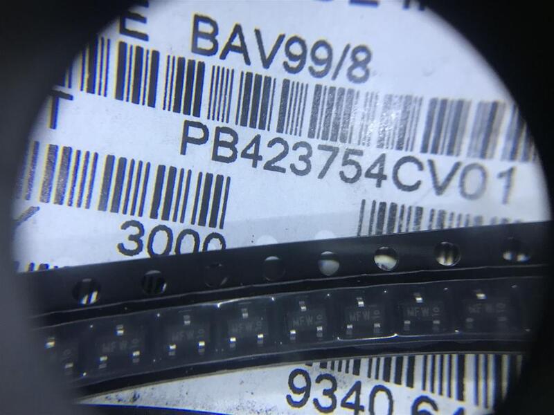 20 قطعة BAV99/8 BAV99/8 mFW BAV99 العلامة التجارية جديد و شريحة أصلية IC