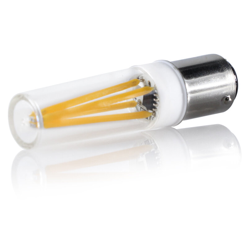Lampara B15 LED 전구, 조광기 스포트라이트, 미니 세라믹 촛불, 조도 조절식 에너지 절약 램프, 가정용 조명, BA15D, COB 2W, 3W, 110v, 220v