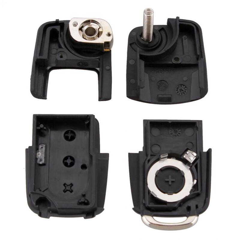 Black 3 Buttons Smart Car Remote Replacement Key Case No Chip Fit for Volkswagen B5 Passat Cars Vehicle Automobiles