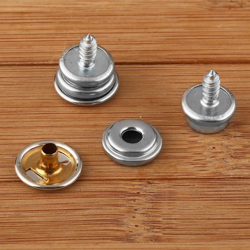 150pcs Boat Snap Fastener Buttons Sockets Stainless Steel Boat Marine Canvas Awnings Snap Cover Button&Socket Stud
