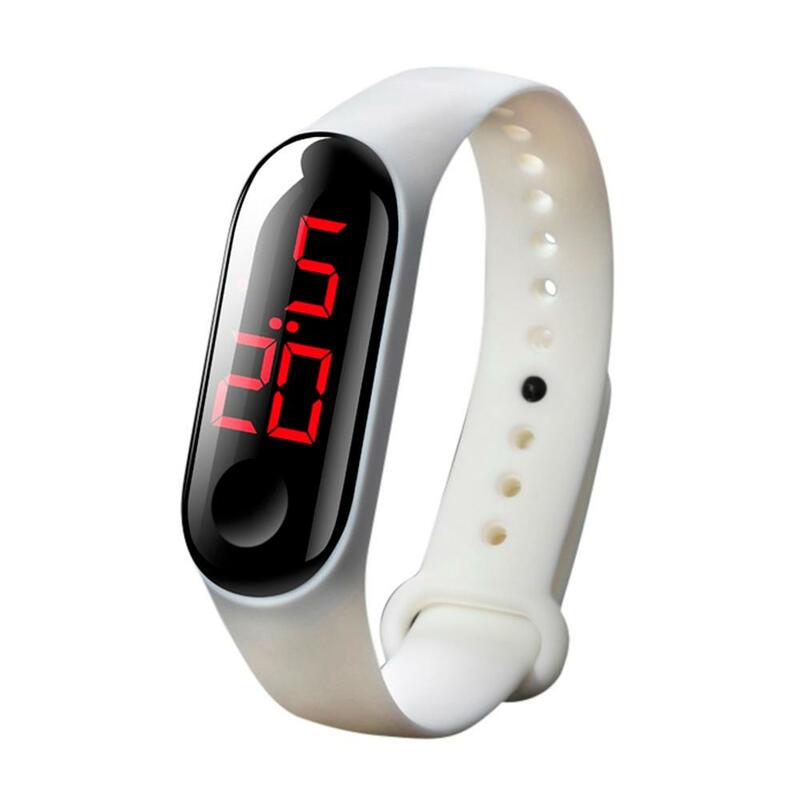 Relógio digital de luxo para homens e mulheres, Relógios eletrônicos esportivos, Relógios de pulso masculinos e femininos