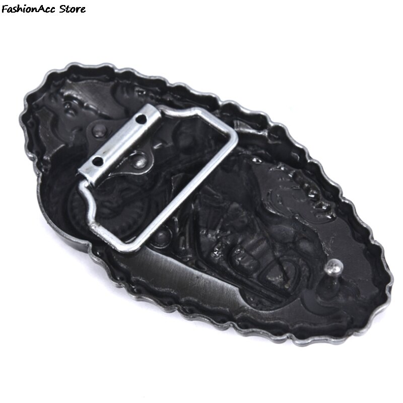 Motorcycle Modelling Cowboy Alloy Belt Buckle Cowboy And Cowgirl Metal Tool Western Buckles