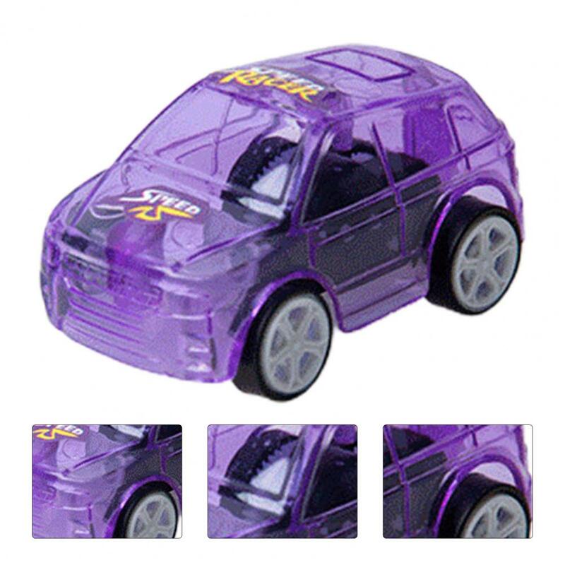 Mainan Model Kendaraan Pull-Back Lucu Mainan Model Mobil Mini Kreatif Mainan Peningkatan Imajinasi Prasekolah Plastik untuk Anak-anak