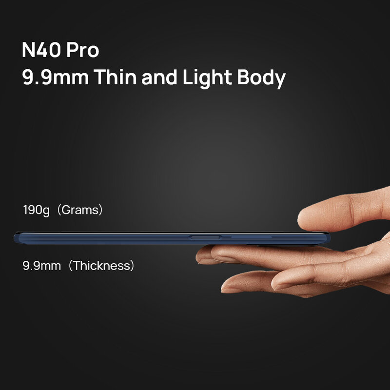 دوغي N40 برو الهاتف الذكي 6.5 بوصة 20MP كاميرا رباعية هيليو P60 6GB + 128GB الهاتف المحمول 6380mAh بطارية 24W الشحن السريع