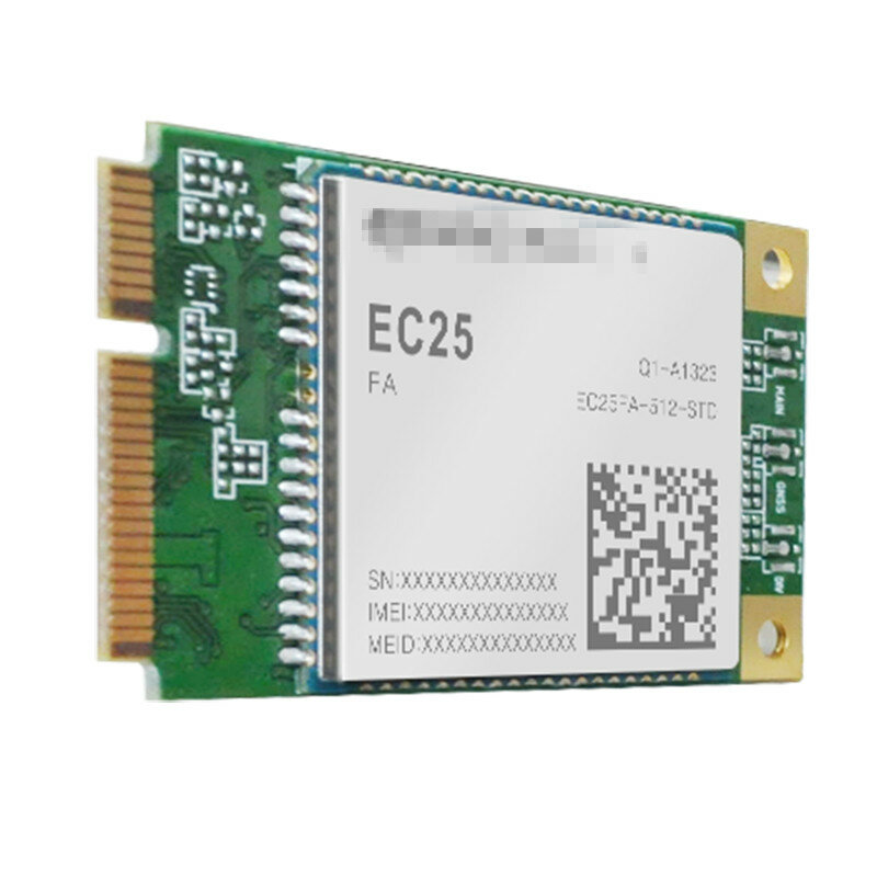 Quectel EC25JFA-512-STDJC EC25-J Mini PCIE LTE CAT4โมดูล4G พร้อมตัวรับสัญญาณ GNSS สำหรับ B1สายญี่ปุ่น B3 B8 B18 B19 B26 B41