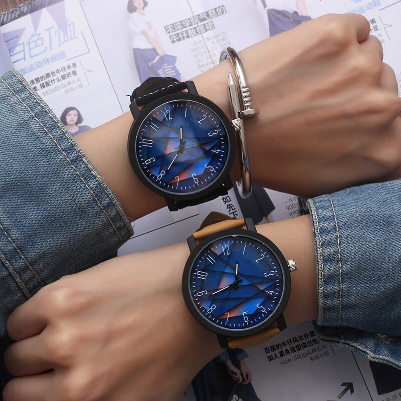 Jam Tangan Pria Kasual Fashion Reloj Hombre 2020 Jam Tangan Kuarsa Tali Kulit Jam Tangan Pria Hadiah Terbaik Drop Shipping Horloges Mannen