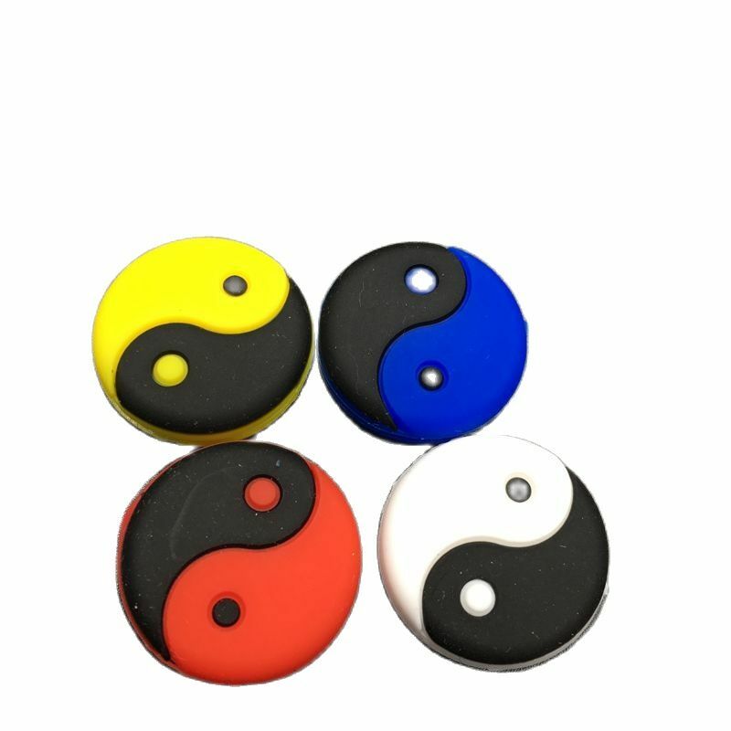 (Offerta speciale) 10 pezzi colori ammortizzatore da Tennis taiji ammortizzatore per ridurre gli smorzatori delle vibrazioni della racchetta Tenis