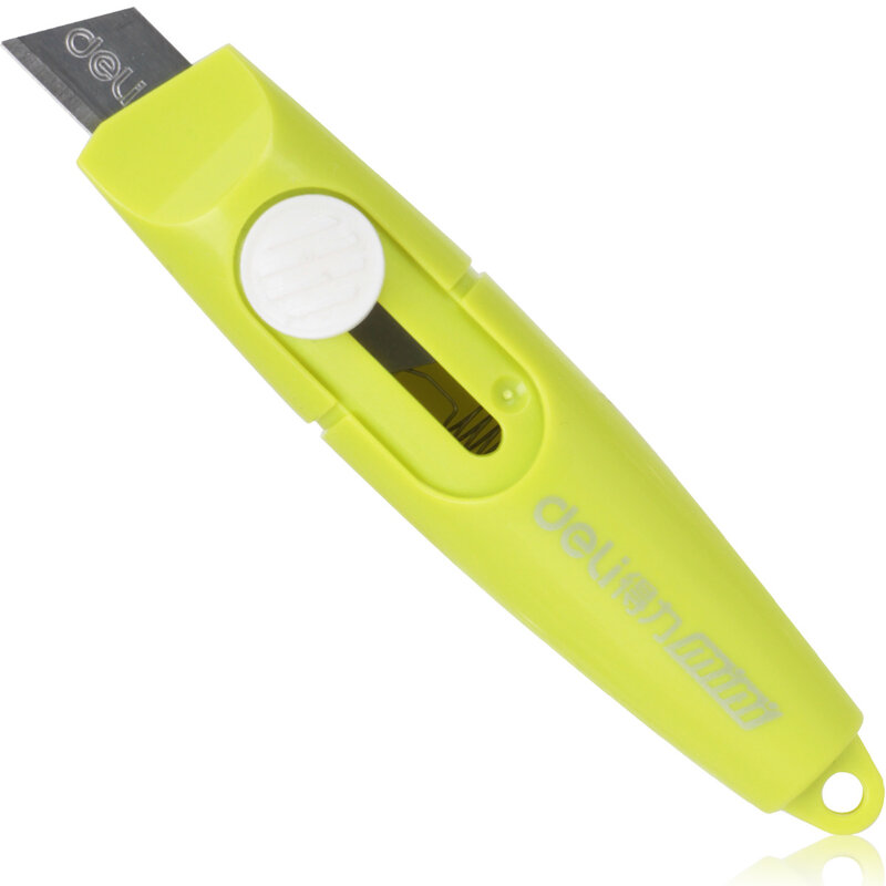 Cuchillo utilitario pequeño portátil, minicuchillo de papel de color, abrecartas, papelería escolar, suministros de oficina, 2020