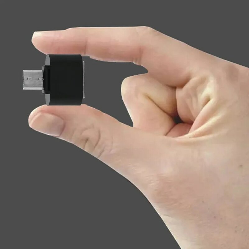 وصلة مايكرو USB صغيرة ذكر إلى USB 2.0 أنثى محول OTG للهاتف أندرويد الكمبيوتر اللوحي الاتصال U فلاش ماوس لوحة المفاتيح