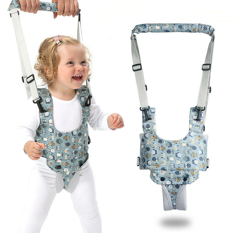 Cartoon Baby Walker Toddler Harness Assistant Backpack Kids Walking Learning Belt cinturino per guinzagli multifunzionale