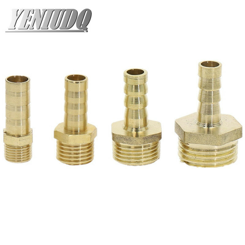 Brass Hose Fitting 4mm-19mm Barb Tail 1/8" 1/4" 1/2" 3/8" BSP Female Thread Copper Connector Joint Coupler Adapter