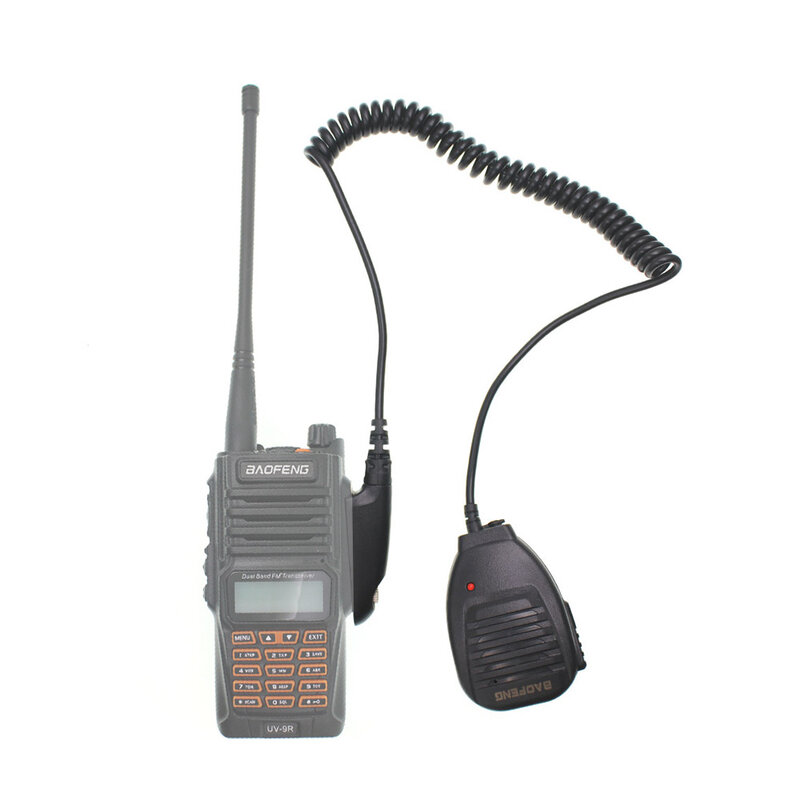 Baofeng-MIC-H14-BFA58 de micrófono Original, Compatible con modelo BAOFENG, USB-BF-A58, BF-A58, BF-9700, radio portátil