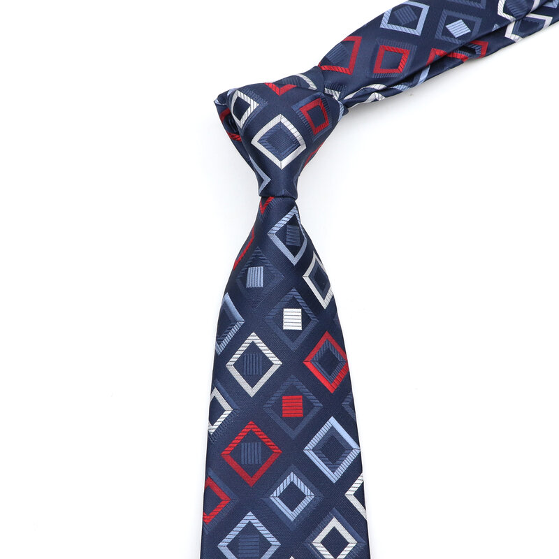 Neue männer Klassische Luxus Krawatte 8cm Striped Paisley Plaid Alle-Spiel Jacquard Krawatte Für Business Hochzeit Prom täglichen Verschleiß Zubehör