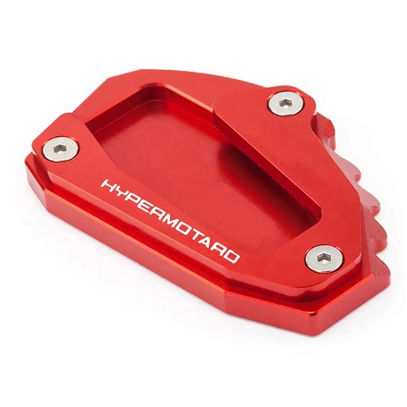 Pé Side Stand Extensão Pad, Kickstand, Placa de Apoio, Ampliar, Ducati, Hyperstrada 821, 939, Hypermotard 821, 796, 939, Acessórios