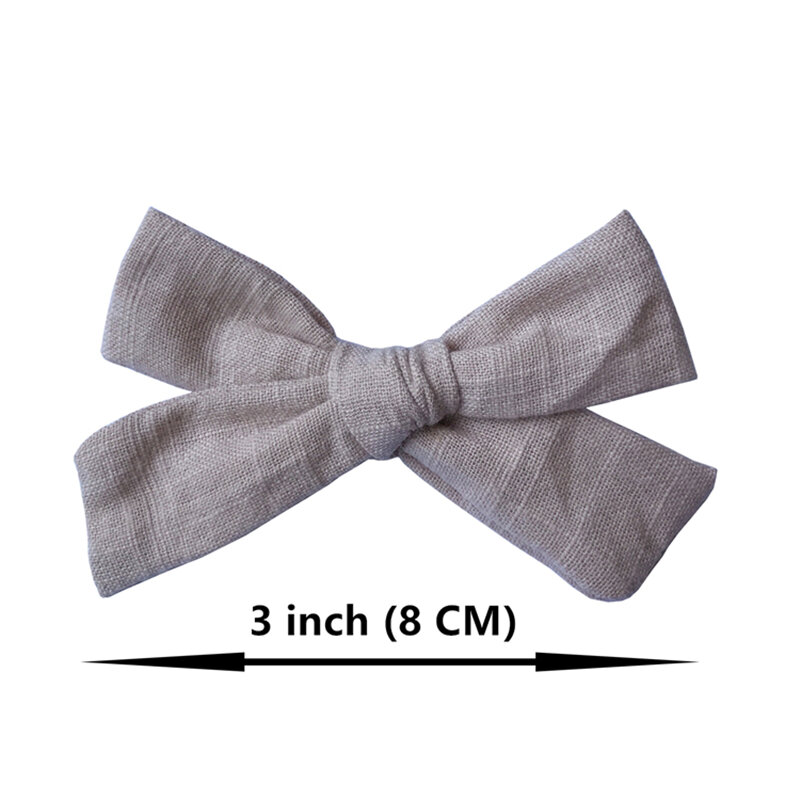 2 PCS 3-inch Baby Girl Hair Clips Pigtails Bow Hair Barrettes for Babies Infant Toddlers Kids Hair Bows
