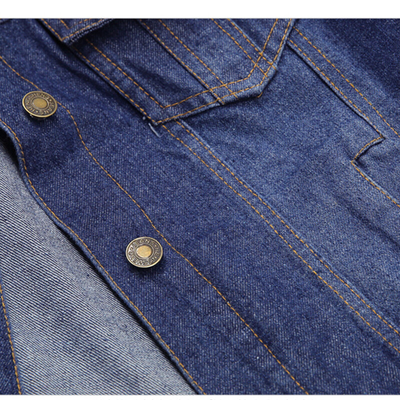 Jaqueta jeans de manga comprida para mulheres, casaco jeans, tamanho grande 5xl, outono e inverno, 2020