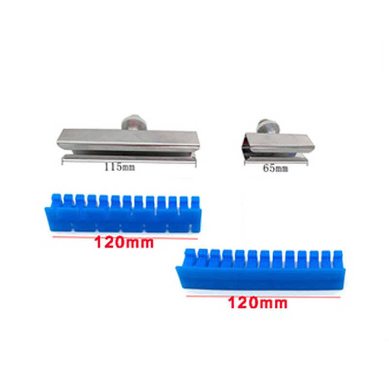 4 pçs cola tabs paintless dent reparação remoção kit ferramentas de reparo do carro dent centipede curvo variedade pacote flexível suave vinco