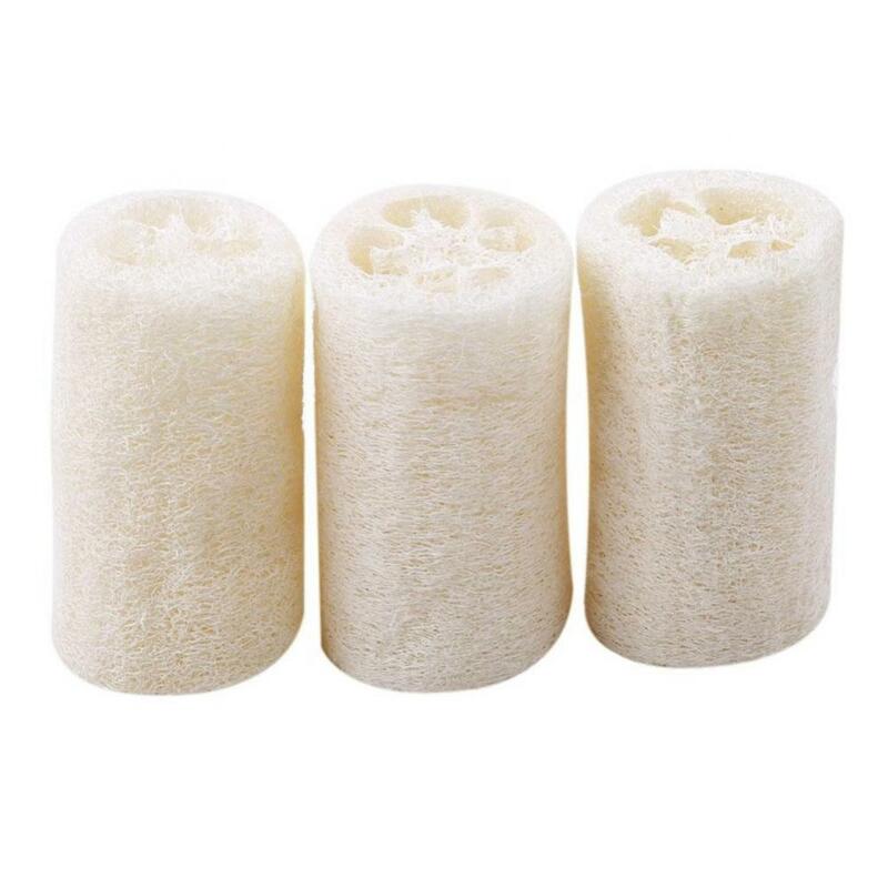 1 Pc Natural Loofah Gourd Sponge Bath Rub Dishes Cleaning Body Shower Exfoliating Scrubber Tool Sponge Scrubber