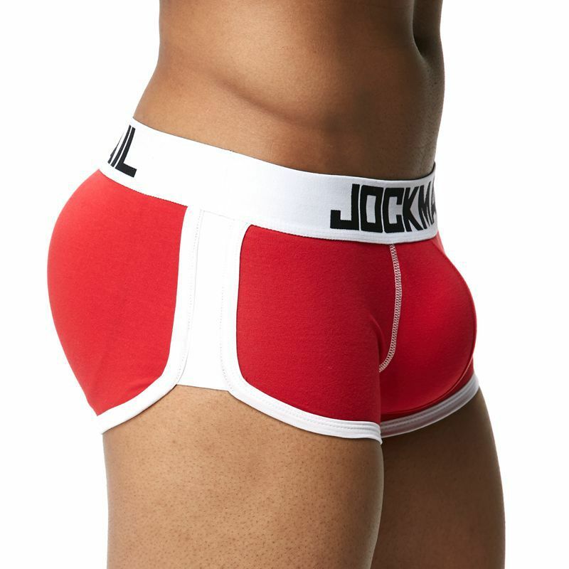 Mens Package and Butt Padded Underwear Enhancing Trunks butt lifting/enhancement performance Boxers Hips Butt Lift Body Shaper