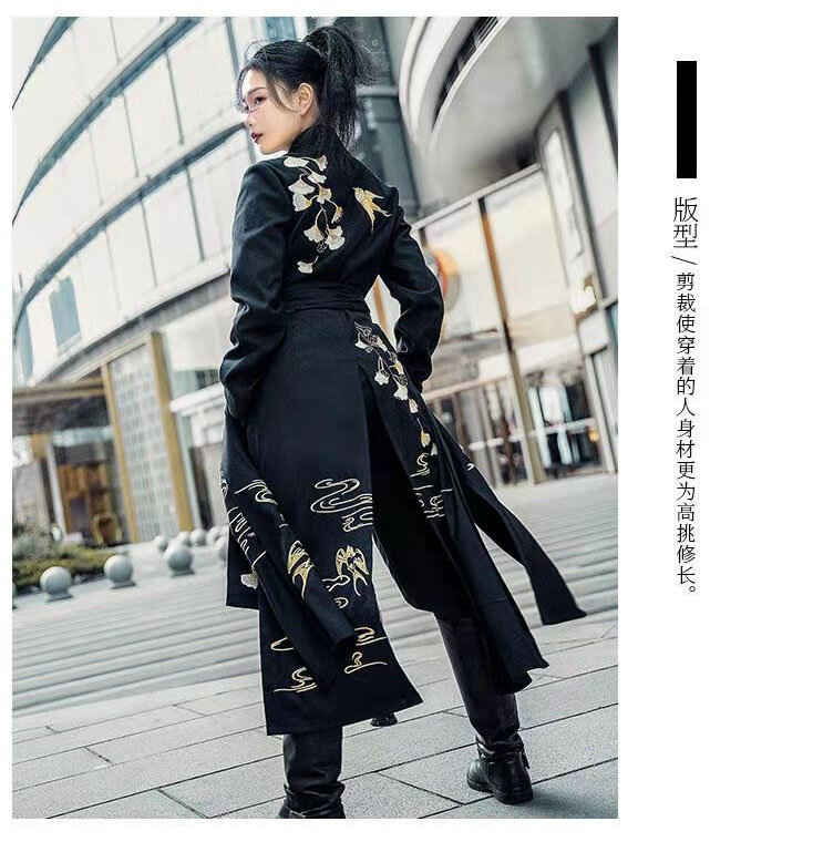 Pria Wanita Hanfu Gaya Cina Tang Setelan Gaun Jubah Jepang Samurai Cosplay Kostum Retro Oriental Pakaian Set Atasan Mantel Celana
