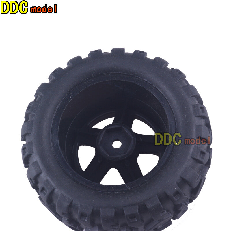 HAIBOXING 타이어 휠, hbx16889 1/16 원격 제어 RC 자동차 예비 부품 업그레이드 타이어 M16055
