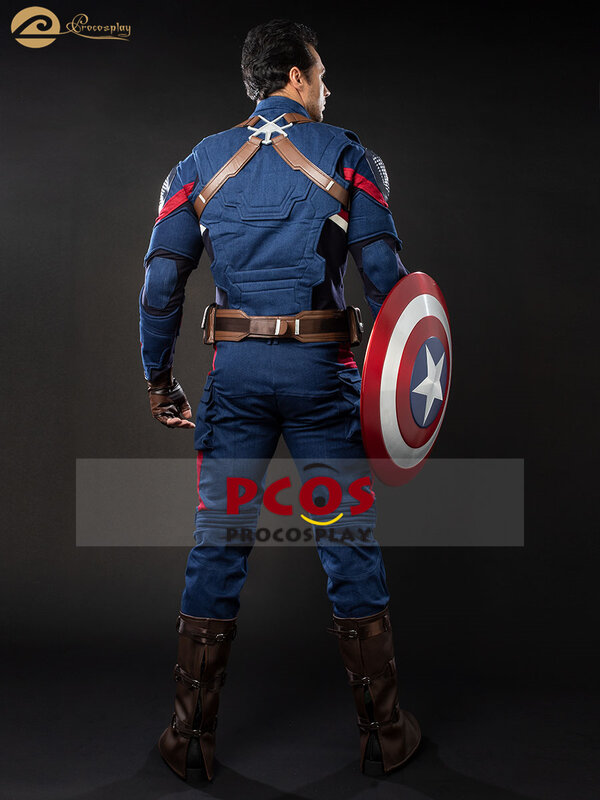 SALE PRICE !! Endgame Superhero Idol Halloween Shield Hero Captain America Cosplay Costume mp004310