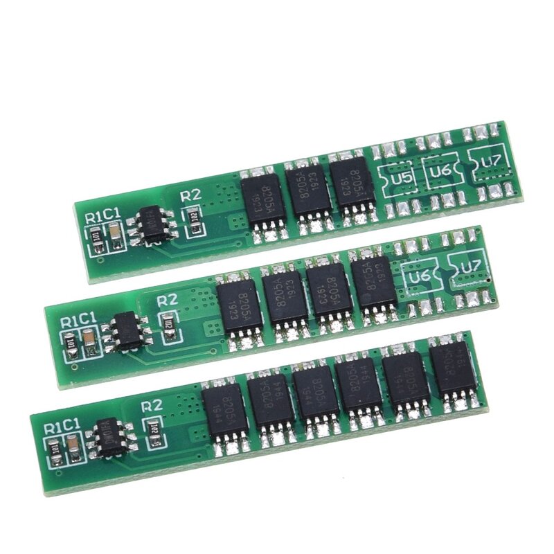 TZT  1S 7.5A 10A 15A 3.7V Li-ion 3 4 6MOS BMS PCM Battery Protection Board PCM for 18650 Lithium Lion Battery