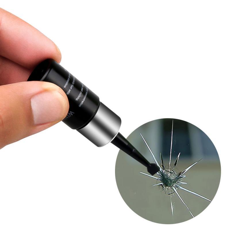 Auto Voorruit Reparatie Tool Diy Venster Reparatie Tools Voorruit Glas Kras Crack Herstellen Venster Scherm Hars + Blade + Strips TSLM1
