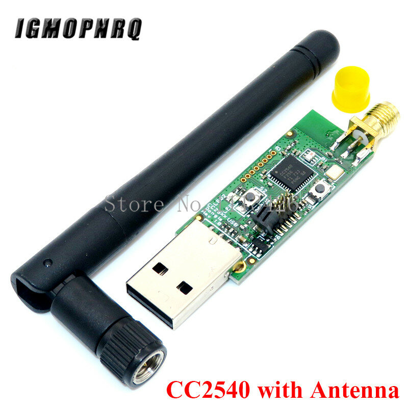 CC2531 Zigbee эмулятор CC-отладчик USB программатор CC2540 CC2531 сниффер с антенной Bluetooth модуль Разъем Кабель загрузчика