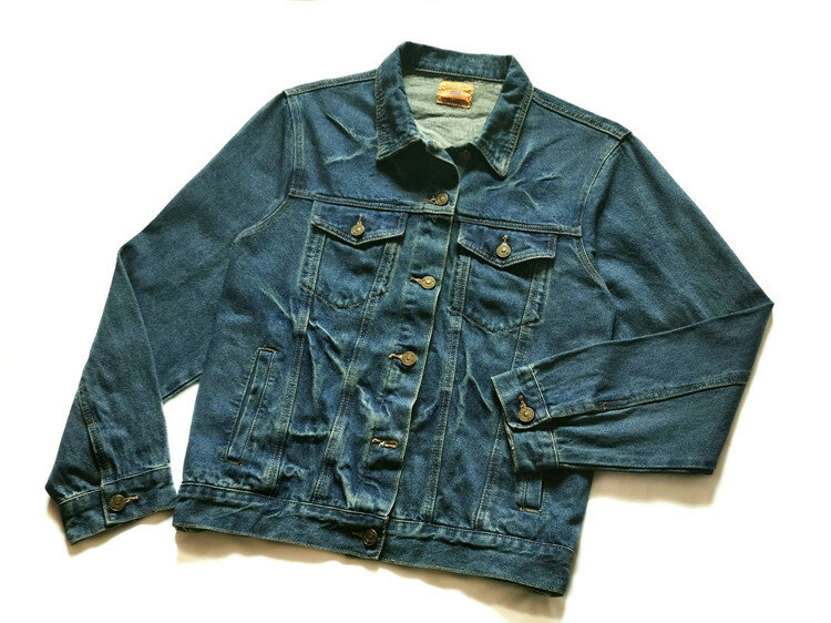 Popularny płaszcz z tkaniny dżinsowej Cowboys Deep Blue Jeans Motocyklowa kurtka motocyklowa Punk Jeanet Fashion do 6XL