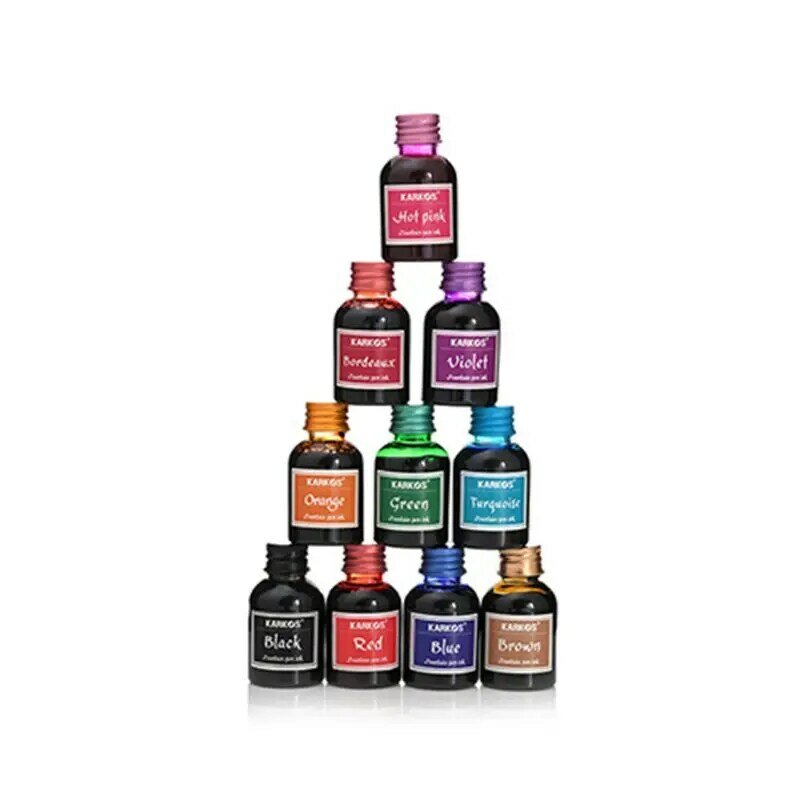 1 Bottle Pure Colorful 30ml Fountain Pen Ink Refilling Inks Stationery School