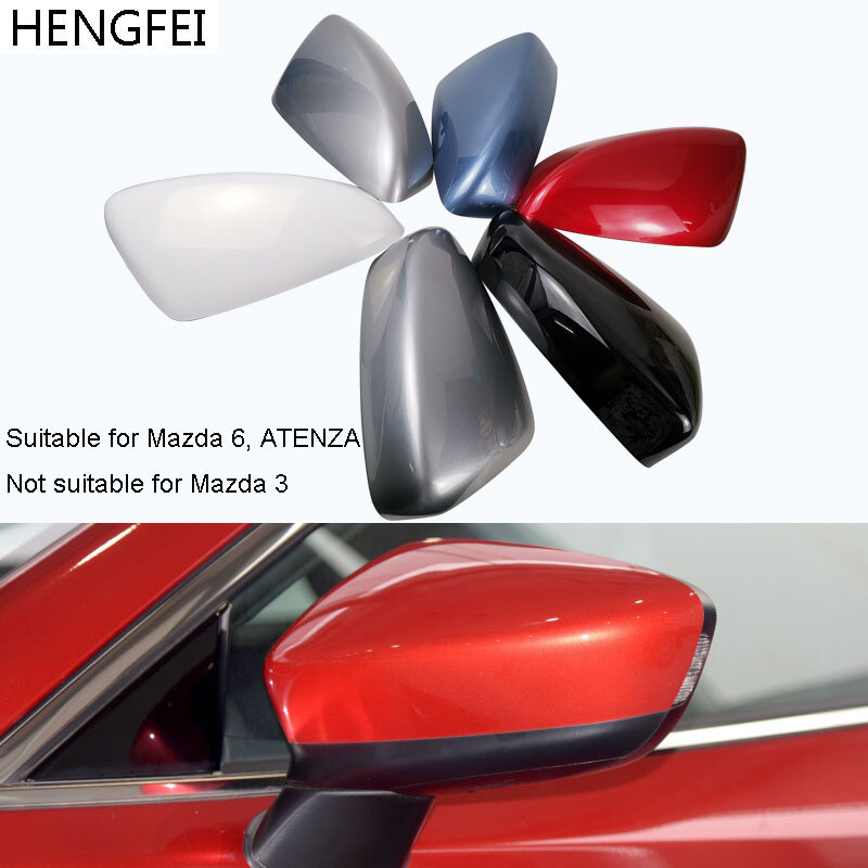Accesorios para coche Mazda 6 Atenza 2013-2017 cubierta de espejo retrovisor funda de tapa