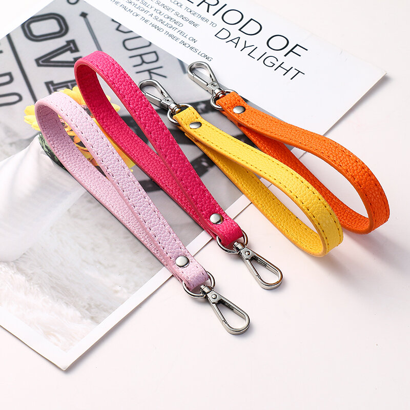 Alle-spiel Kupplung Tasche Armband Brieftasche Gürtel Frauen Handgelenk Tasche Strap Solide Farbe Frauen Einfache Griff Geldbörse Tasche Gürtel ersatz