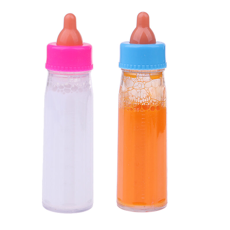 Funny Magic Juice & Milk Bottle Set for Baby Dolls Nursery Room Decoration