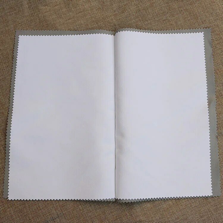 Tissu en daim rabattable à quatre couches, dissolvant de tarjuvenRemover, or, platine, livres de bijoux, gril polonais argenté, 1PC