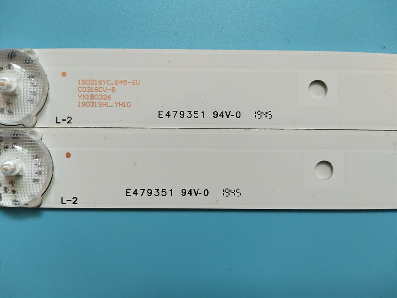 Bande de rétroéclairage LED pour PHILIPS TV 50 ", 5 lampes, B51EC, D50-F2000, JS-D-JP5020-A51EC